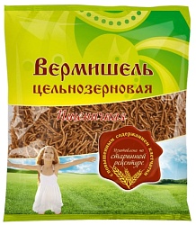 Мак.изделия ДИВИНКА Вермишель цельнозерновая пшеничная м/у 350г