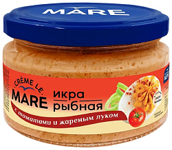 Икра рыбная МАРЕ с томатами и жареным луком ст/б 165г