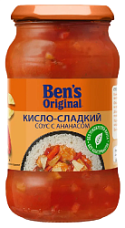 Соус АНКЛ БЕНС кисло-сладкий с ананасами ст/б 400г