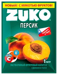 Напиток ЗУКО персик м/у 30г