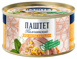 Паштет ПУТИНА Камчатский пастер из икры сельди ж/б 100г