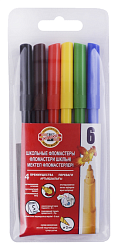 Фломастеры КОХИНОР Мультики 6цв