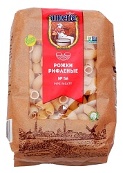 Мак.изделия АМЕРИЯ Рожки рифленые большие м/у 400г
