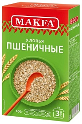 Хлопья МАКФА Пшеничные 400г