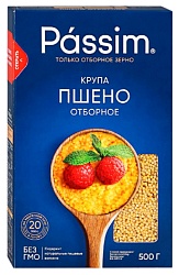 Пшено ПАССИМ отборное карт/уп 500г