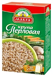Перловая крупа МАКФА карт/уп 5*80г