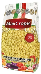 Мак.изделия МАКСТОРИ Ракушки м/у 400г