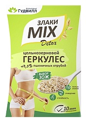 Геркулес ГУДВИЛЛ с пшеничными отрубями карт/уп 350г