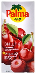 Напиток сокосодержащий ПАЛЬМА вишня 0.95л