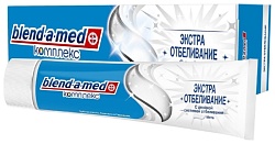 Зубная паста БЛЕНД-А-МЕД Комплекс Экстра отбеливание мята 100мл