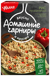 Гарнир УВЕЛЬСКИЕ КРУПЫ Рис по-болгарски карт/уп 300г