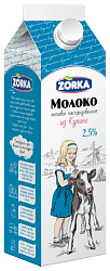 Молоко КУПИНО пастер бзмж 2.5% пюр/пак 900мл
