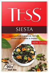 Чай ТЕСС Сиеста черный 90г