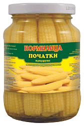 Кукуруза КОРМИЛИЦА Початки ст/б 370мл