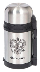 Термос металл с ручкой 1л арт.SL100GX 60095