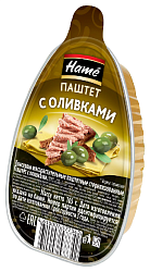 Паштет ХАМЕ с оливками м/у 105г