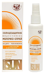 Молочко солнцезащитное-спрей ГОЛДЕН САН водостойкое SPF25+ 60мл