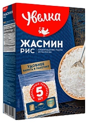 Рис УВЕЛЬСКИЕ КРУПЫ Жасмин карт/уп 5*100г