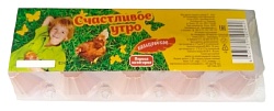 Яйцо куриное СЧАСТЛИВОЕ УТРО С1 10шт