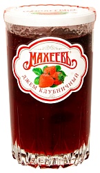 Джем МАХЕЕВ клубничный ст/б 400г