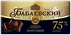 Шоколад БАБАЕВСКИЙ элитный 100г