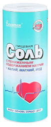 Соль ВАЛЕТЕК с пониженным содержанием натрия+калий магний йод м/у 500г
