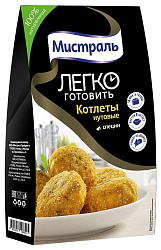 Котлеты МИСТРАЛЬ нутовые 230г