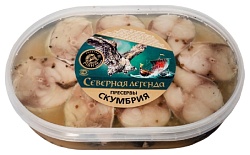 Скумбрия ЗОЛОТАЯ ФИШКА Северная легенда в масле 400г