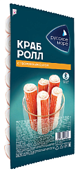 Крабовые палочки РУССКОЕ МОРЕ Краб-ролл с сыром охл 180г