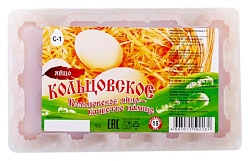 Яйцо куриное КОЛЬЦОВСКОЕ С1 15шт