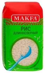 Рис МАКФА длиннозерный м/у 800г