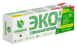 Стиральный порошок СИНЕРГЕТИК концентрат в стиках 4шт
