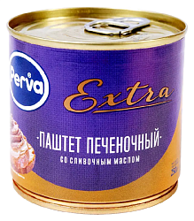 Паштет ПЕРВА со сливочным маслом ж/б 250г