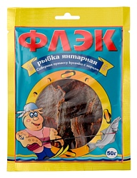 Янтарная рыбка ФЛЭК сушеная 50г