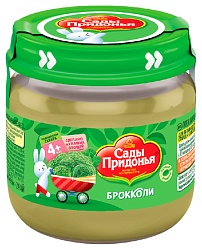Пюре САДЫ ПРИДОНЬЯ брокколи ст/б 80г
