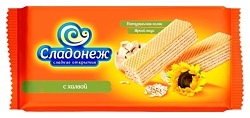 Вафли СЛАДОНЕЖ с халвой 170г
