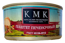 Паштет КМК печеночный ж/б 325г
