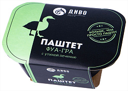 Паштет ДИВО Фуа-гра с утиной печенью 150г