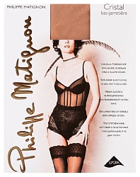 Чулки ФИЛИПП МАТИЛЬОН Кристалл 30ден бежевые 4