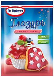 Глазурь ДОКТОР БЕЙКЕРС со вкусом лесных ягод м/у 90г