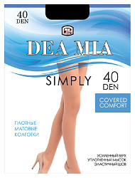 Колготки ДИА МИА Симпли 40ден черные 6