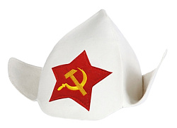 Буденовка банная РУШЕР Серп и молот