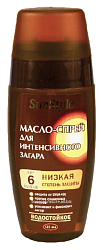 Масло-спрей для интенсивного загара САН СТАЙЛ водостойкое SPF6 125мл