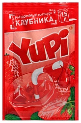Напиток ЮПИ клубника  м/у 15г