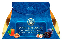Набор конфет МИКАЕЛЛО Фрукты и орехи синий 200г