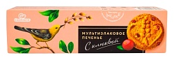Печенье СЛАДОНЕЖ Мультизлаковое клюква 120г