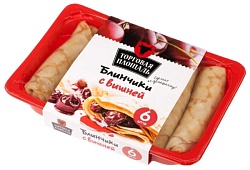 Блинчики ТОРГОВАЯ ПЛОЩАДЬ с вишней 420г