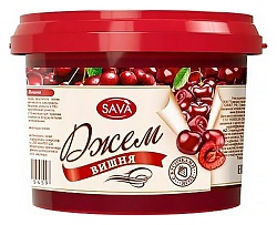 Джем САВА вишня пэт 870г