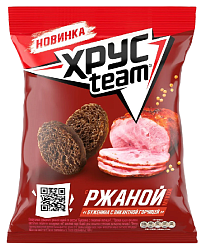 Сухарики ХРУСТИМ с ржаной мукой буженина с пикантной горчицей 60г