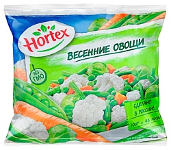 Овощи ХОРТЕКС Весенние с/м 400г